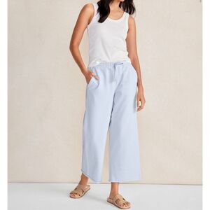 HAVEN WELL WITHIN $88 Organic Cotton Lofty Terry Wide Leg Pants M NEW